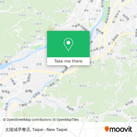太陽城早餐店 map