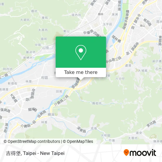 吉得堡 map