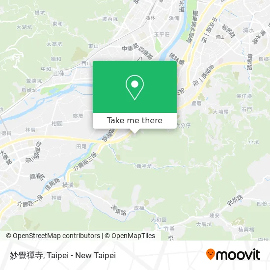妙覺禪寺 map