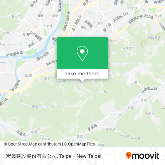 宏鑫建設股份有限公司 map