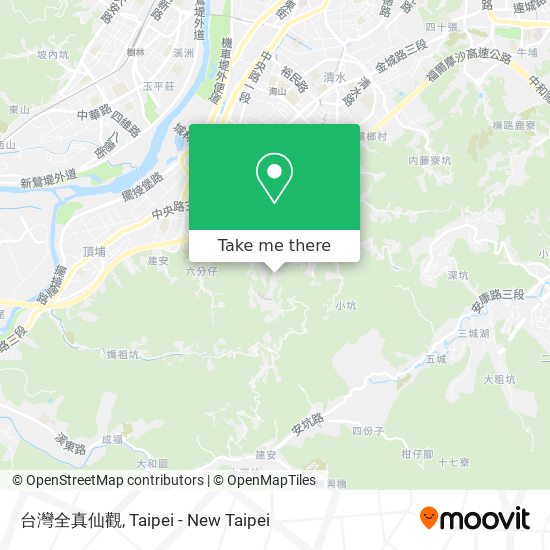 台灣全真仙觀 map