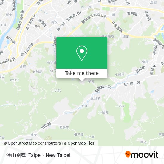 伴山別墅 map