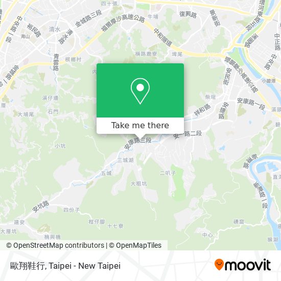 歐翔鞋行 map