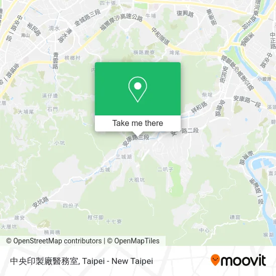 中央印製廠醫務室地圖