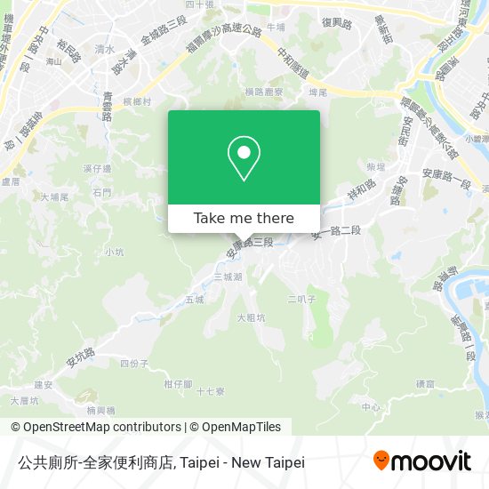 公共廁所-全家便利商店 map