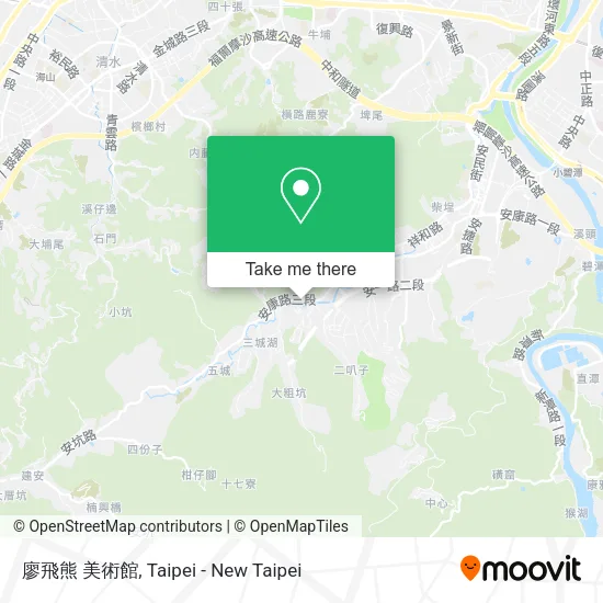 廖飛熊 美術館 map