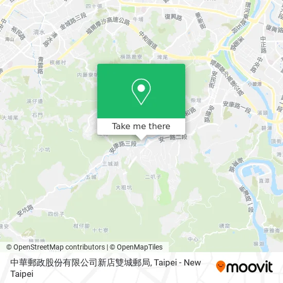 中華郵政股份有限公司新店雙城郵局 map