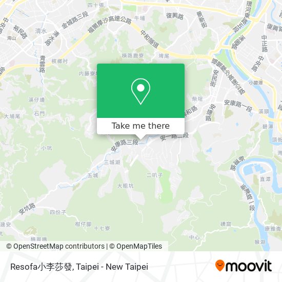 Resofa小李莎發 map
