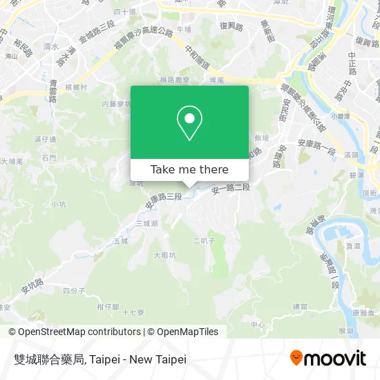 雙城聯合藥局 map