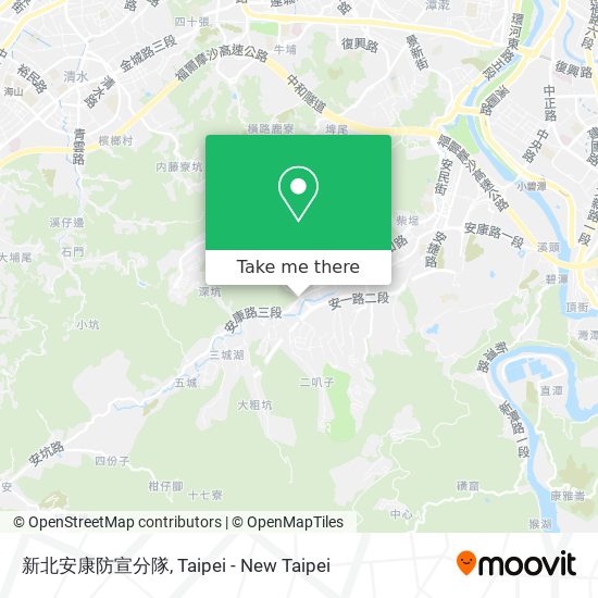 新北安康防宣分隊 map