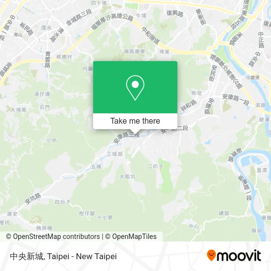中央新城 map