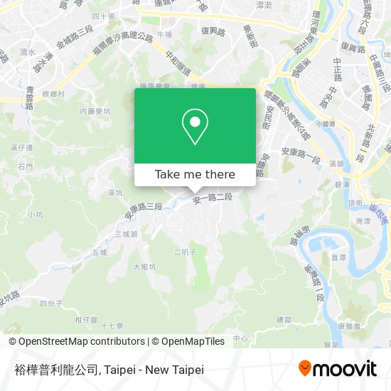 裕樺普利龍公司 map