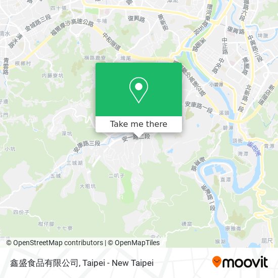 鑫盛食品有限公司 map
