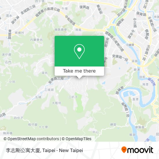 李志剛公寓大廈地圖