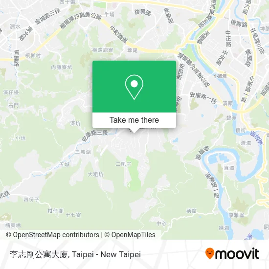 李志剛公寓大廈地圖