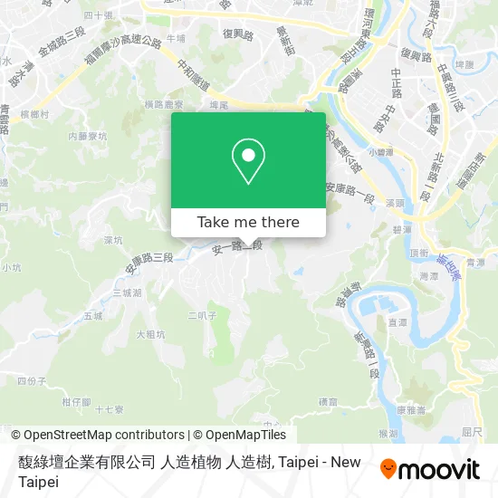 馥綠壇企業有限公司 人造植物 人造樹 map