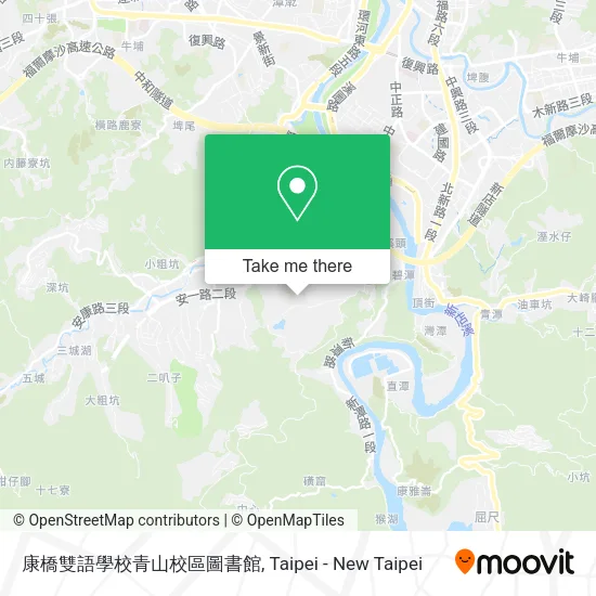 康橋雙語學校青山校區圖書館地圖