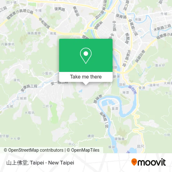 山上佛堂 map