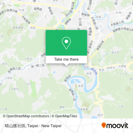 晴山匯社區 map