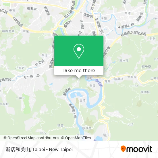 新店和美山 map