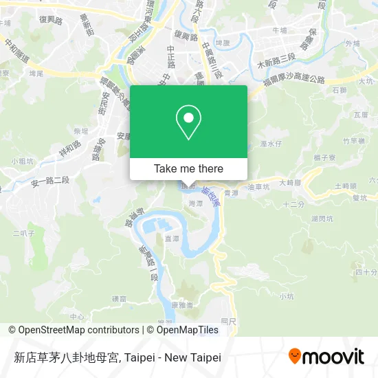新店草茅八卦地母宮 map