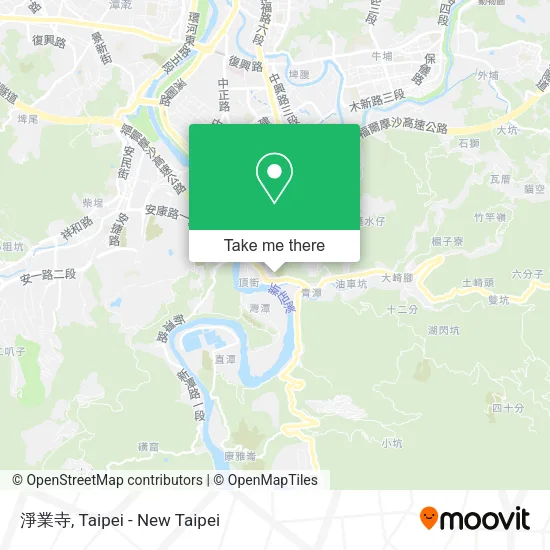 淨業寺地圖