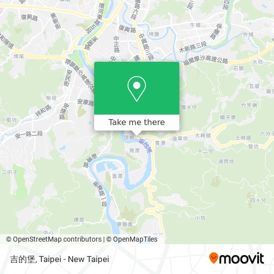 吉的堡 map