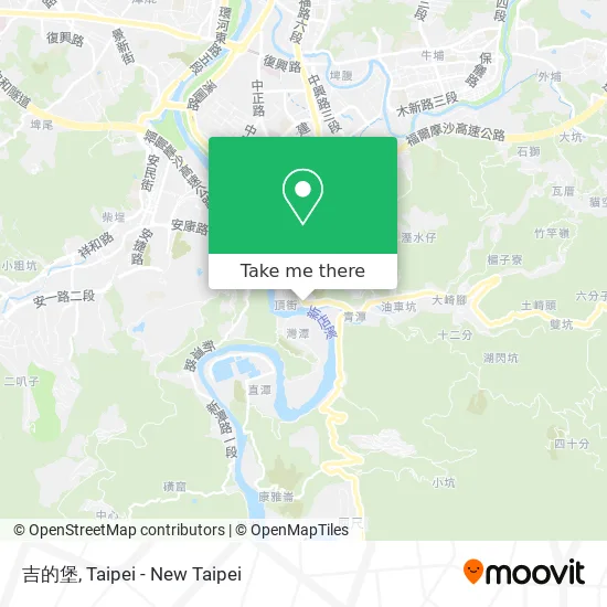 吉的堡 map