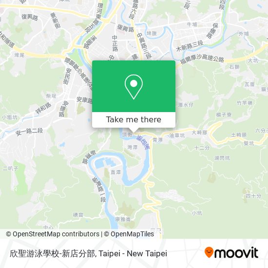 欣聖游泳學校-新店分部 map