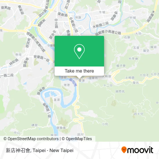 新店神召會地圖