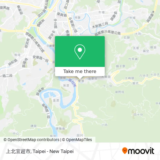上北宜超市地圖