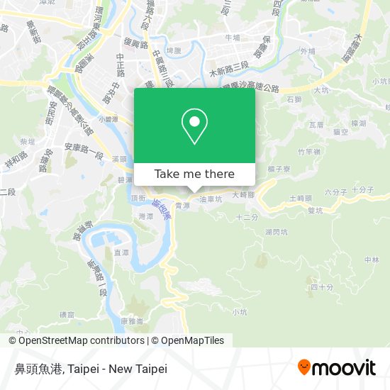 鼻頭魚港地圖