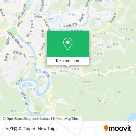 春風特區 map
