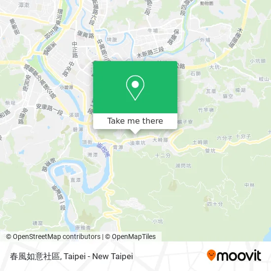 春風如意社區 map