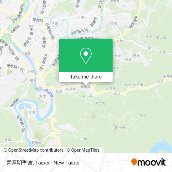 青潭明聖宮 map