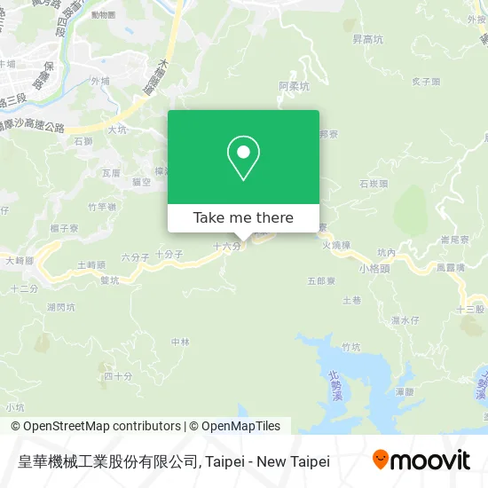 皇華機械工業股份有限公司 map