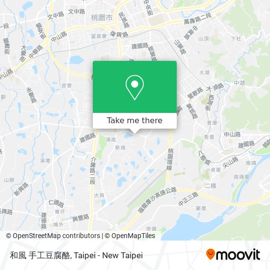 和風 手工豆腐酪 map