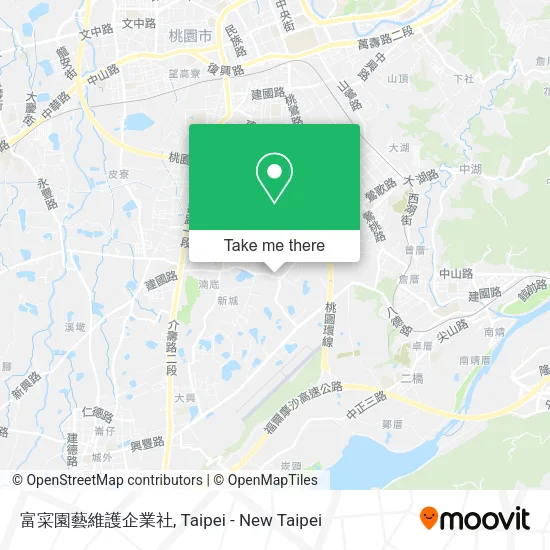 富寀園藝維護企業社 map