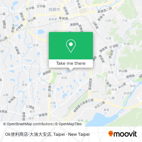 Ok便利商店-大湳大安店 map