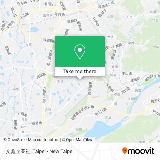 文鑫企業社地圖