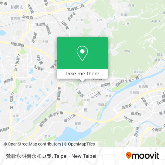 鶯歌永明街永和豆漿 map