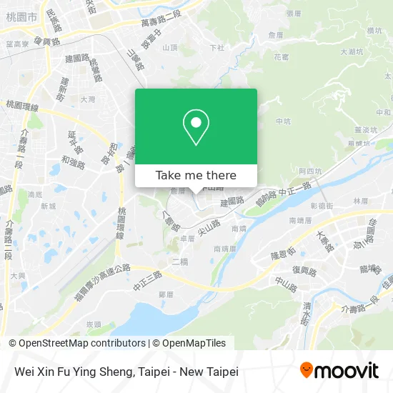 Wei Xin Fu Ying Sheng map