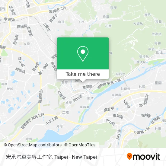 宏承汽車美容工作室地圖
