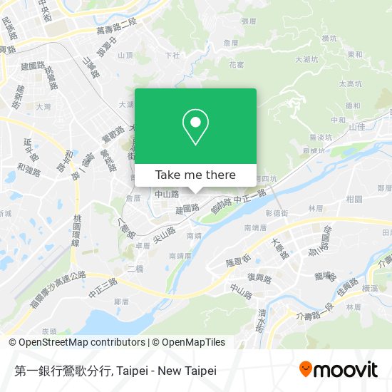 第一銀行鶯歌分行 map