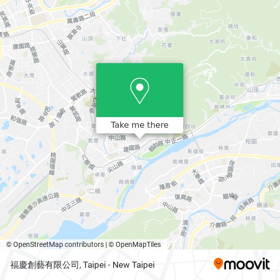 福慶創藝有限公司地圖