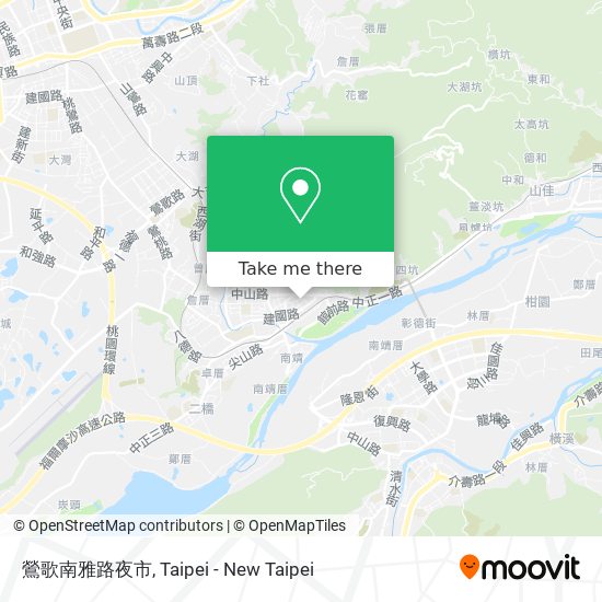 鶯歌南雅路夜市 map