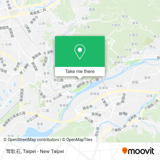 莺歌石 map