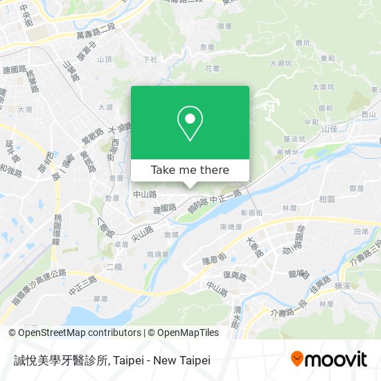 誠悅美學牙醫診所 map