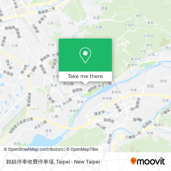 銘鎮停車收費停車場 map