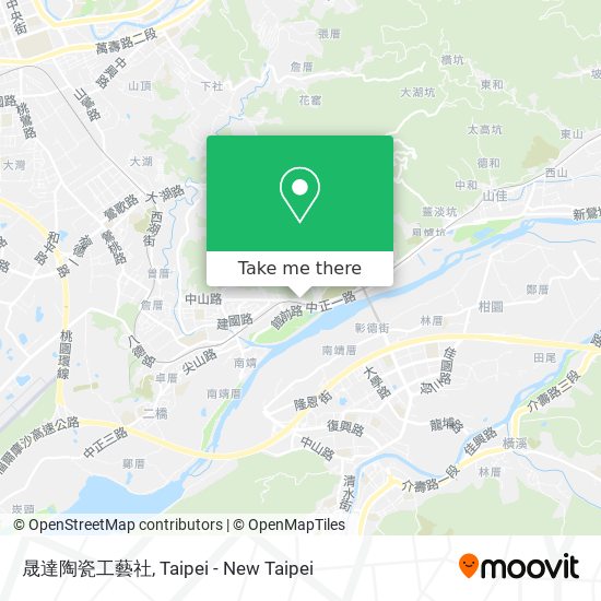 晟達陶瓷工藝社地圖